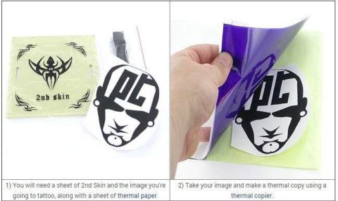 Sztuczna skóra do ćwiczeń tatuażu