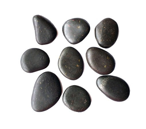 Kamienie bazaltowe do masażu