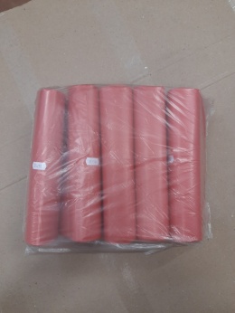 35L czerwone worki na śmieci ldpe