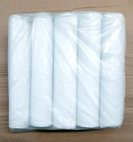 Worki na śmieci białe ldpe 60L