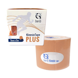 Plaster Kinesio Ener-Qi Plus beżowy