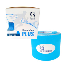 Plaster Kinesio Ener-Qi Plus niebieski