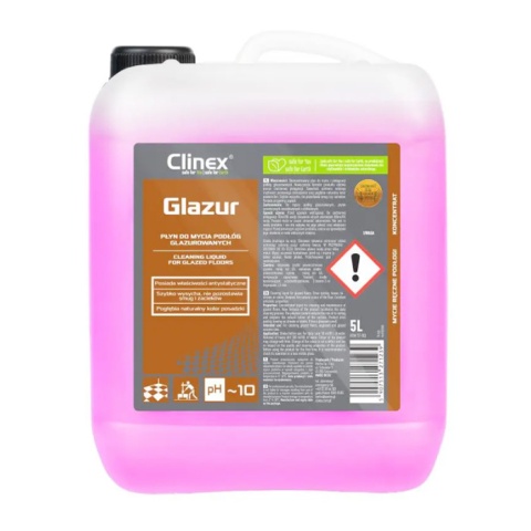 Clinex Glazur liquid for glazed floors 5L