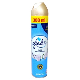 Glade Pure Clean Linen (czysta świeżość) odświeżacz powietrza spray, 300ml
