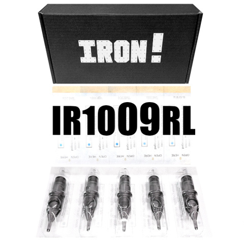 Iron! 1009RL Bugpin Round Liner tattoo cartridges