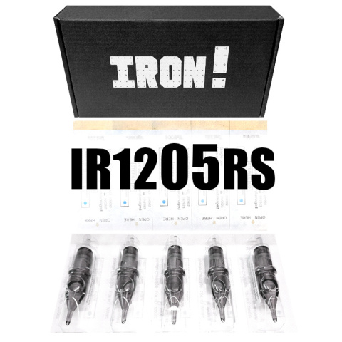 Iron! 1205RS Okrągłe cienie kartridże do tatuażu