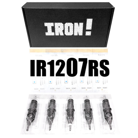 Iron! 1207RS Round Shader tattoo cartridges