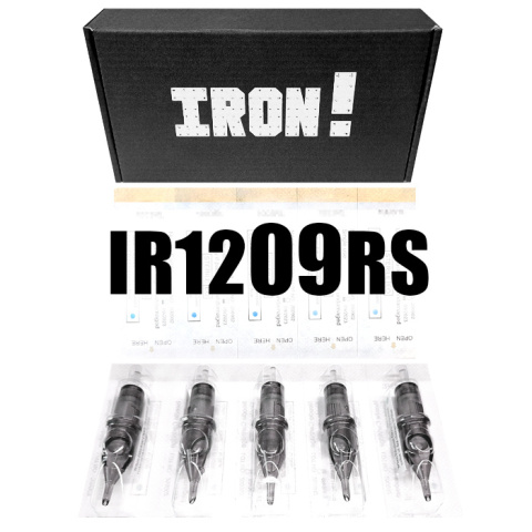 Iron! 1209RS Round Shader tattoo cartridges