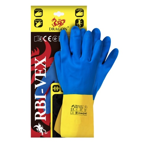 Rękawice Rbi-Vex gumowe gospodarcze