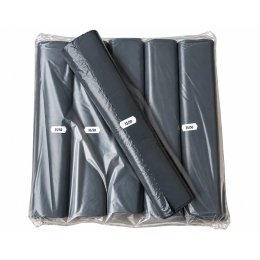 Worki na śmieci czarne ldpe 35L